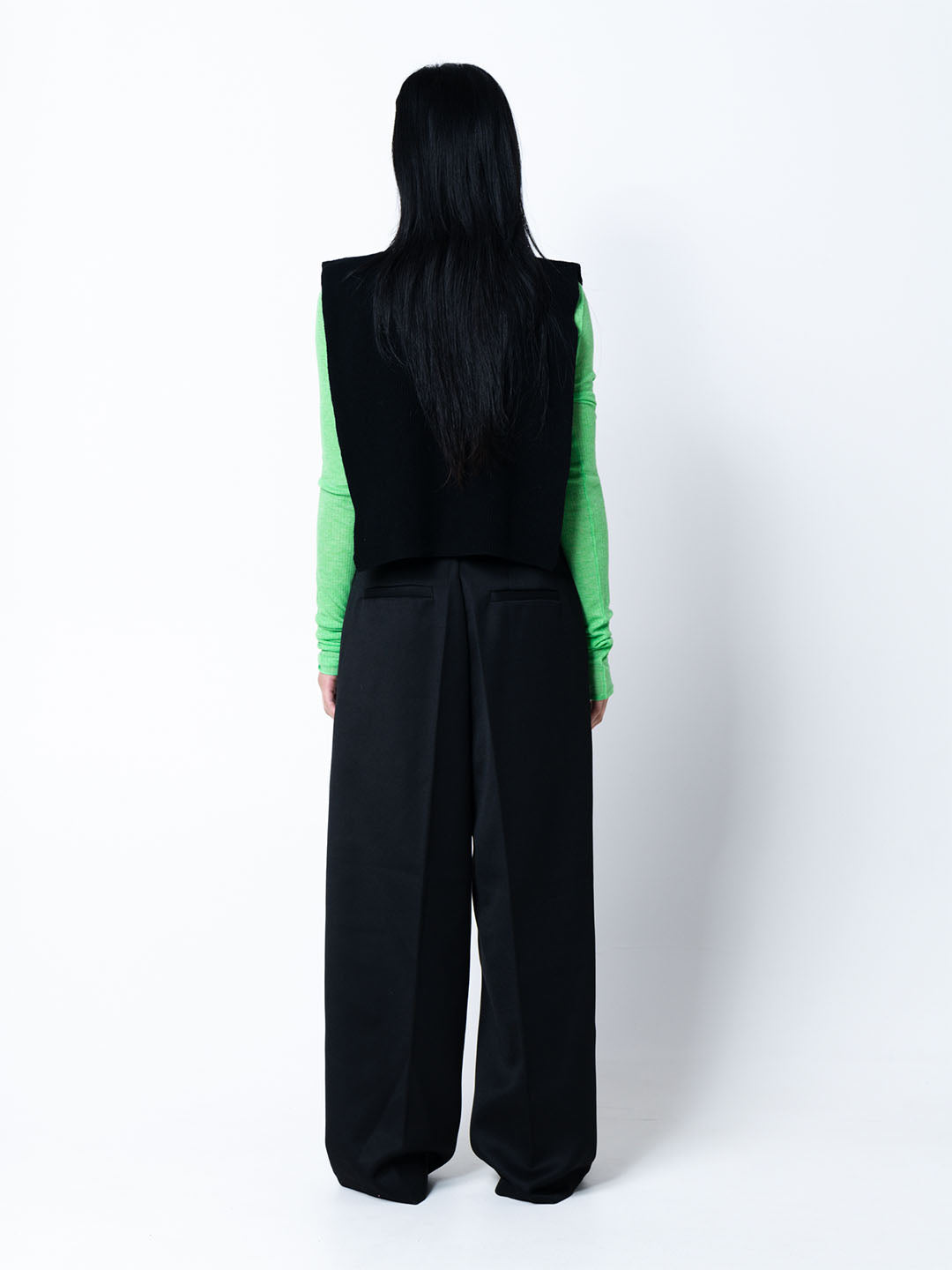 Wide Leg Tailored Pants