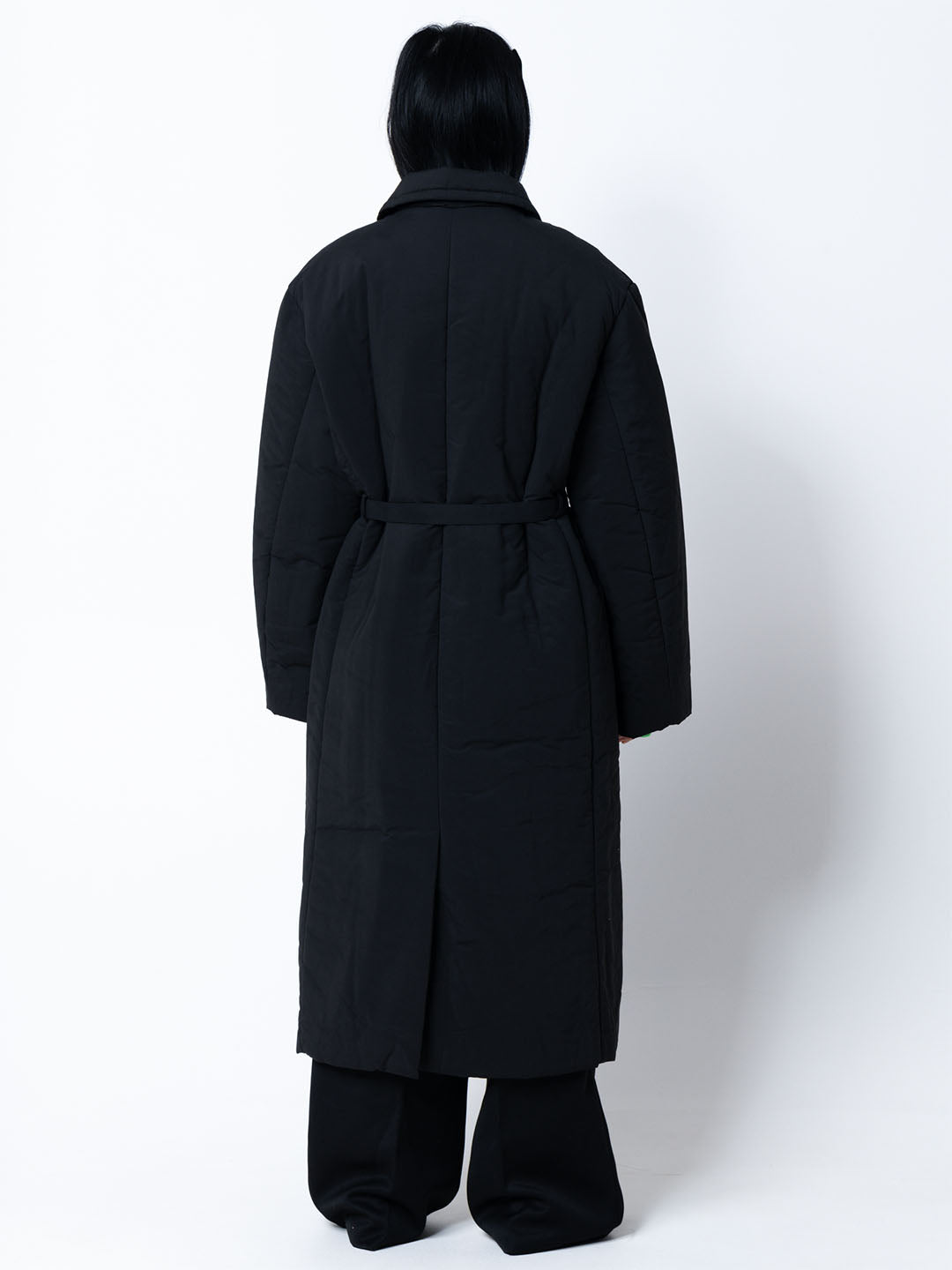 LONG PADDED BELT COAT