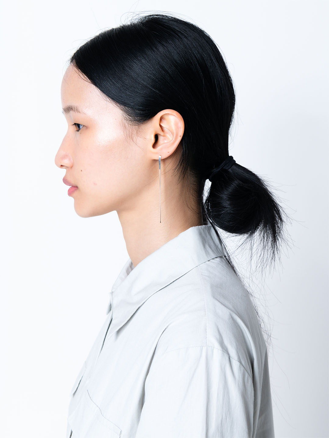 Herringbone Chain Long Earrings