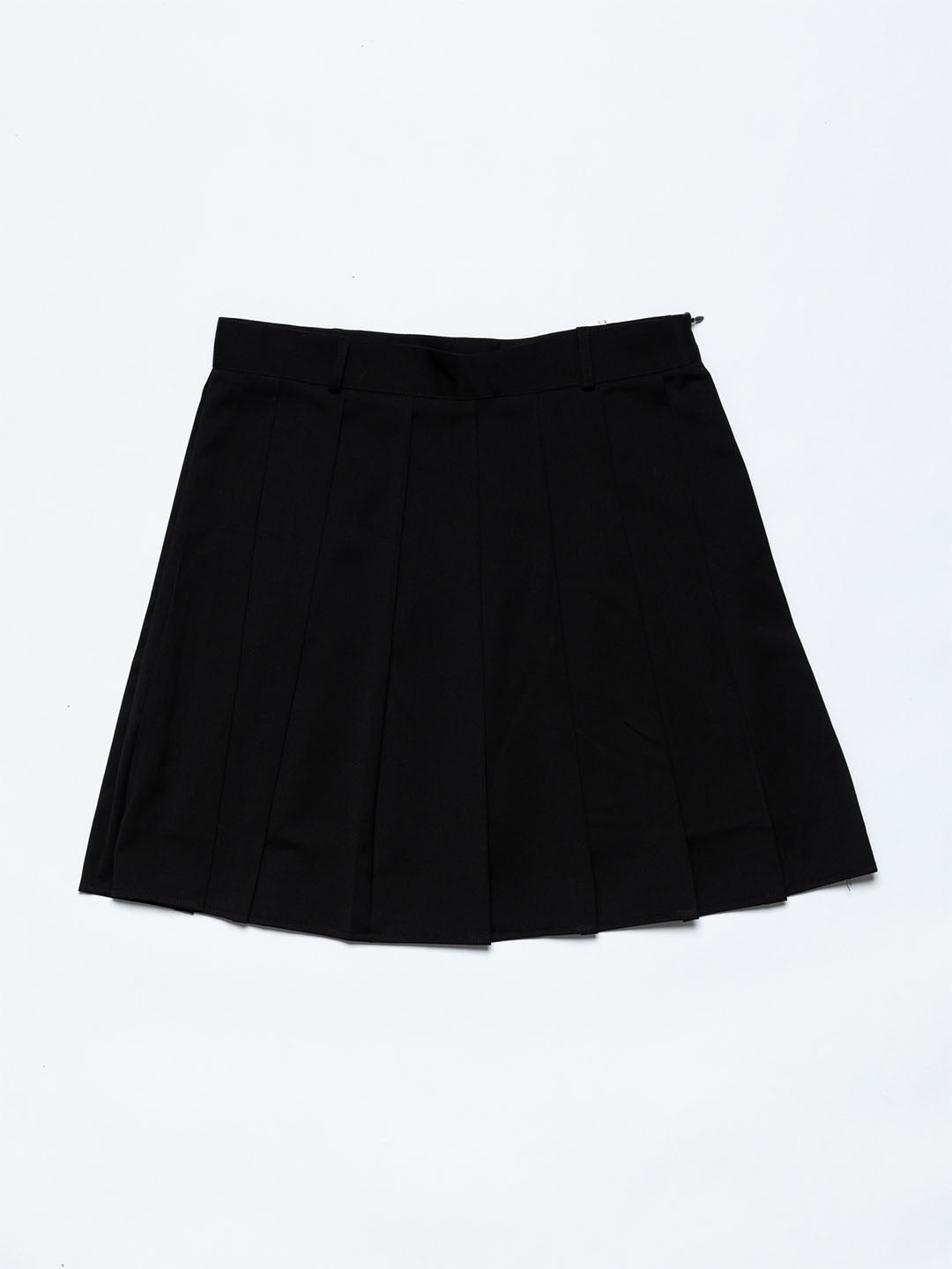 Low-Rise Pleats Skirt