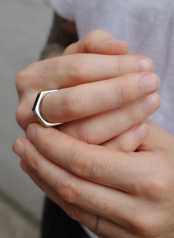 Solid Hex Ring