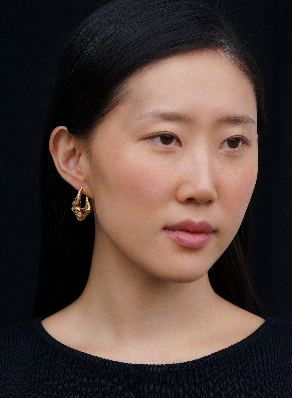 Spiral Hoops • Gold