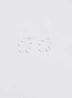 WIRE FLOWER EARRINGS • 925 Sterling silver