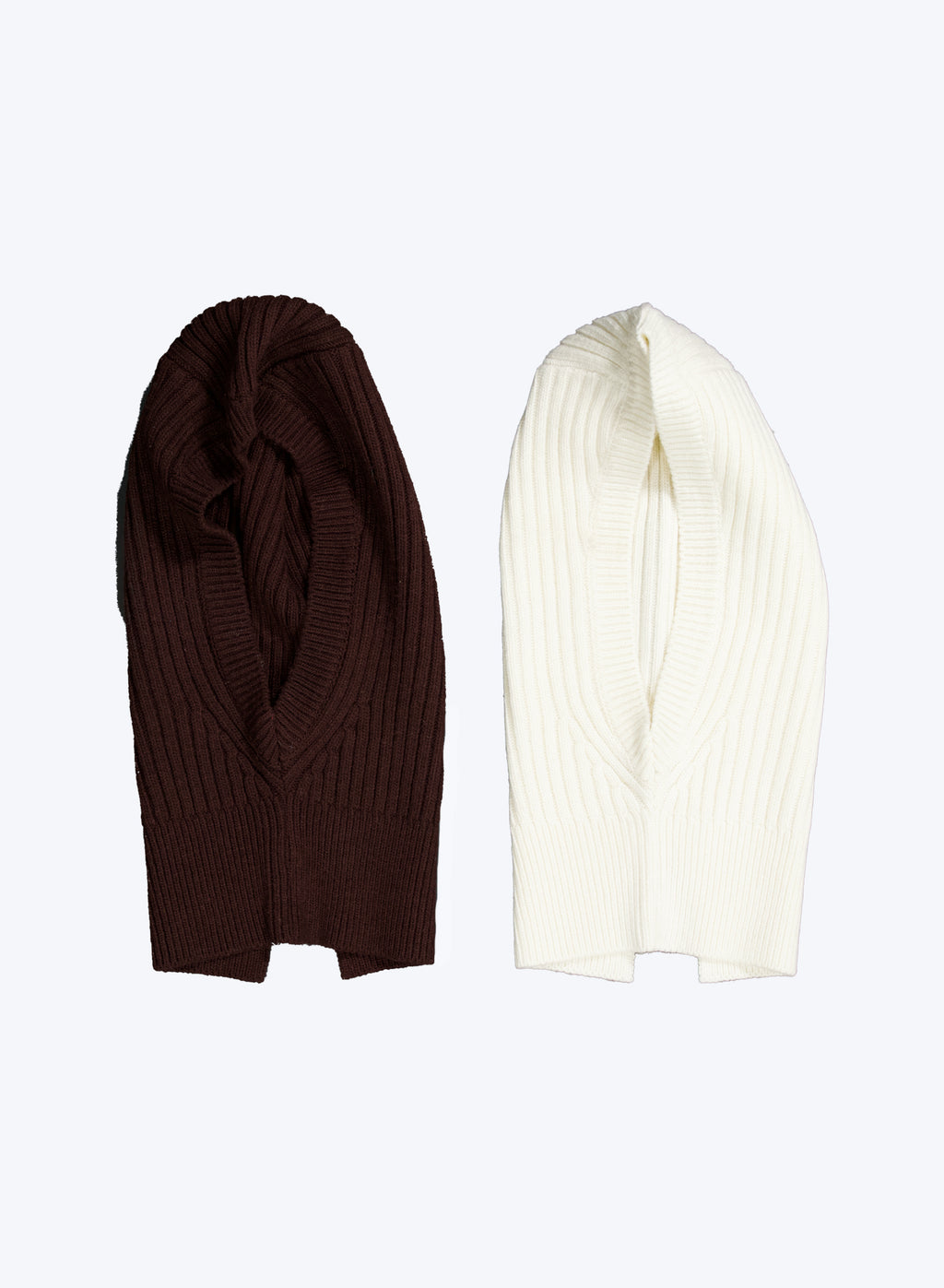 [50% OFF] Back-Slit Ribbed Balaclava