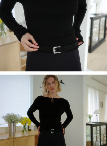Suede Belt