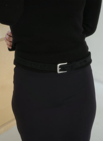 Suede Belt