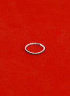 GEM TENNIS RINGS (BLACK/WHITE)