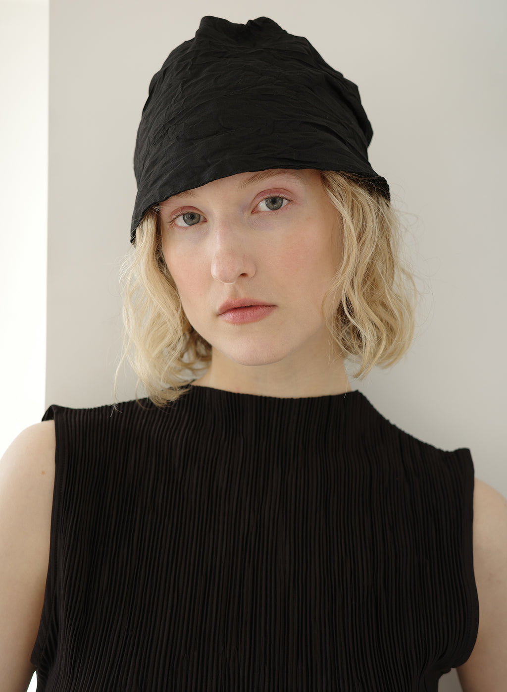 [50% OFF] Pleated Bonet