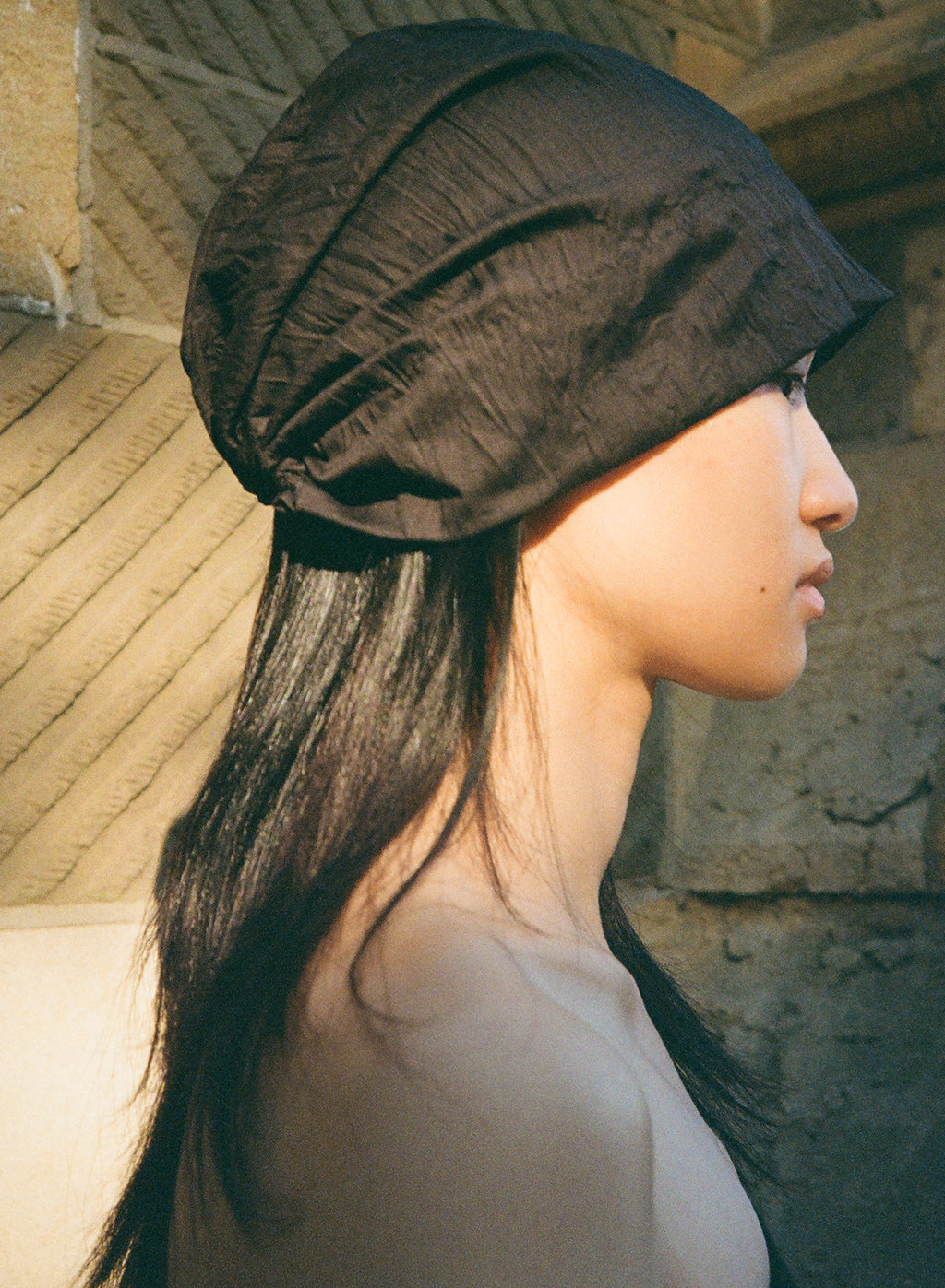 [50% OFF] Pleated Bonet