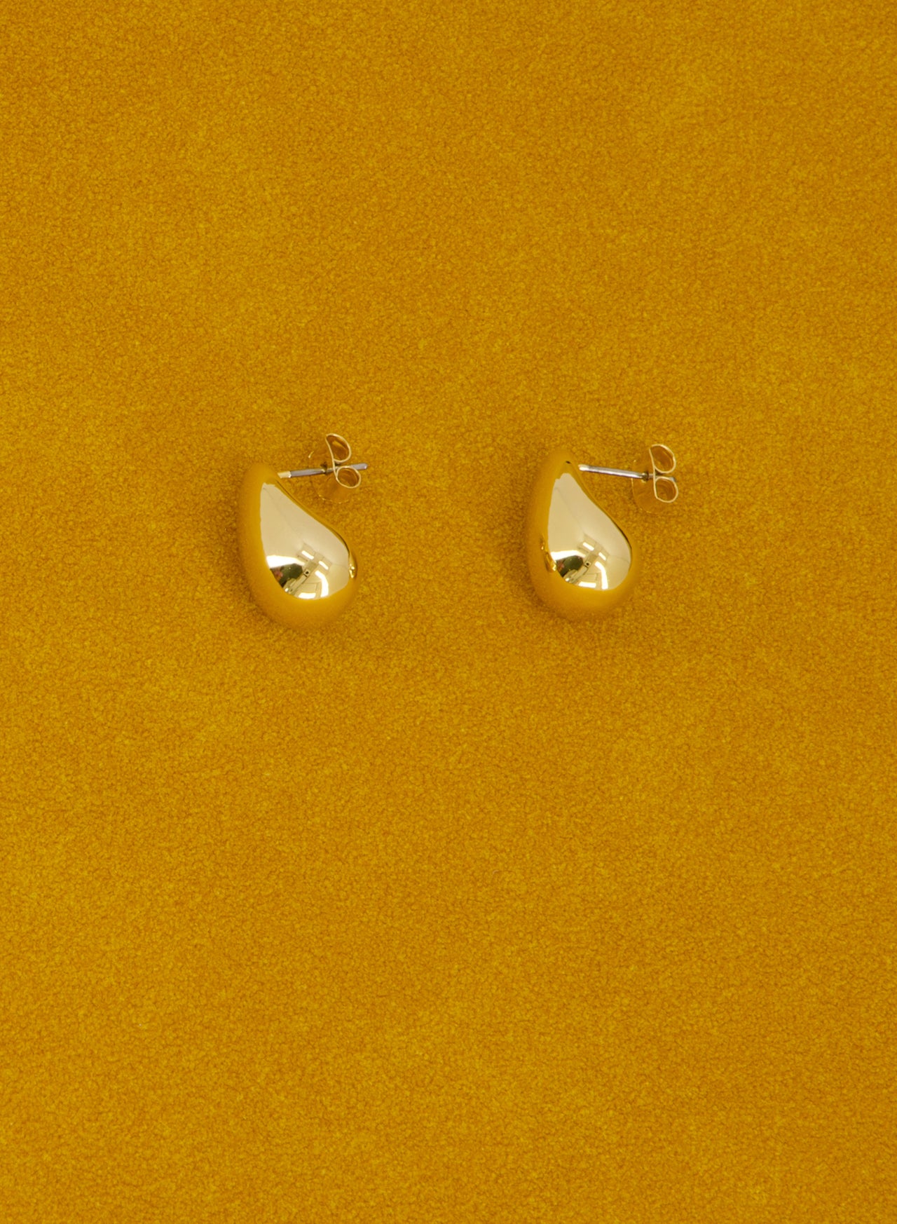 Droplet Earrings ㅡ Large • Gold