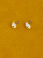 Droplet Earrings ㅡ Large • Silver