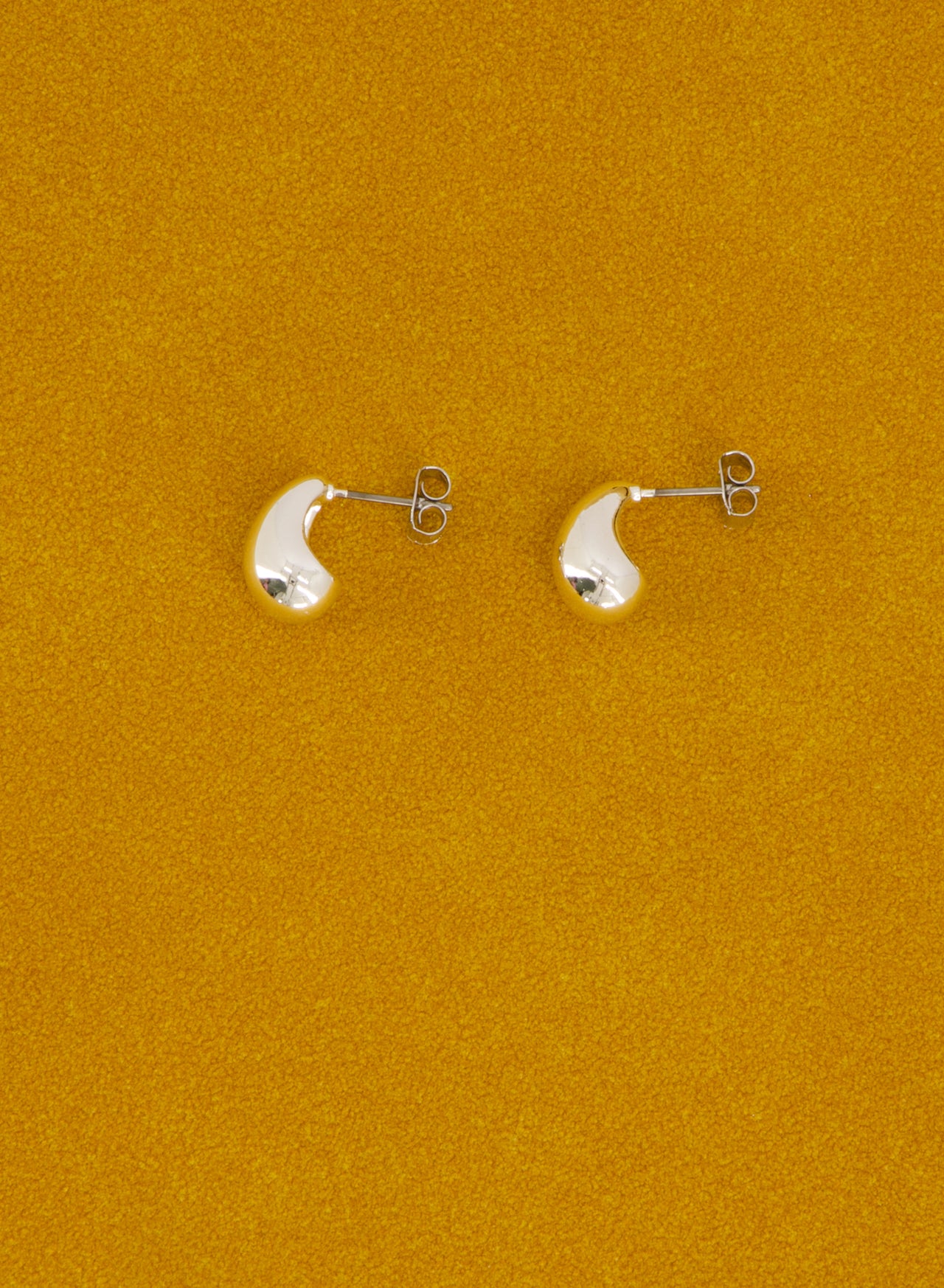 Droplet Earrings ㅡ Small • Silver