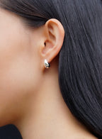 Droplet Earrings ㅡ Small • Silver