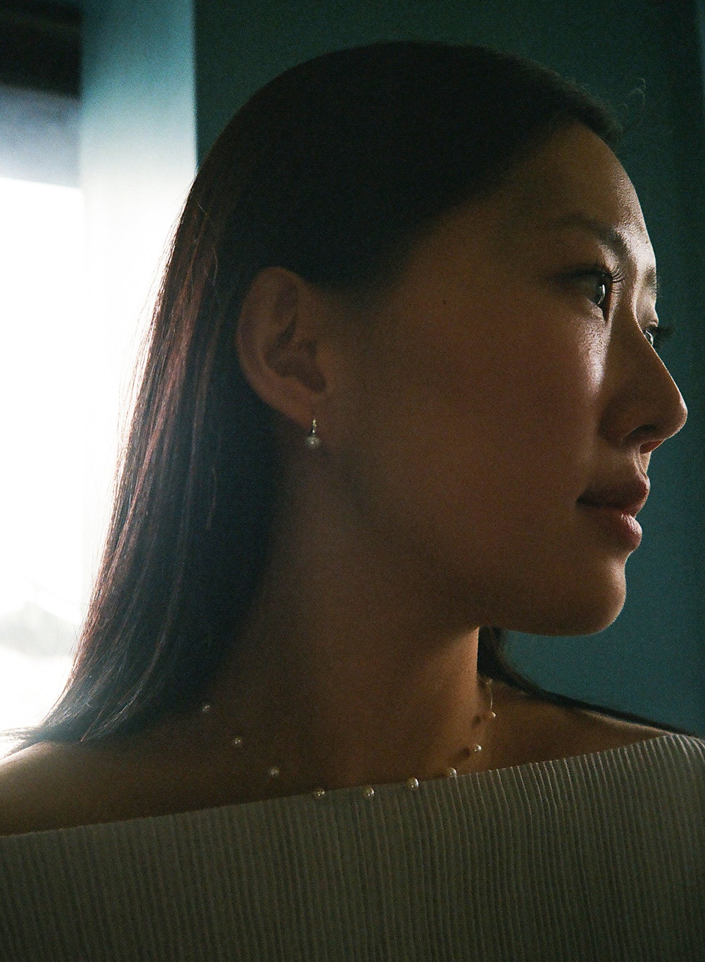 Floating Pearl Necklace