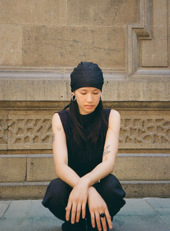 Pleated Kerchief