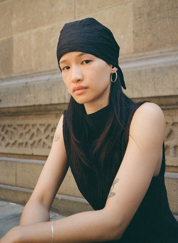 Pleated Kerchief