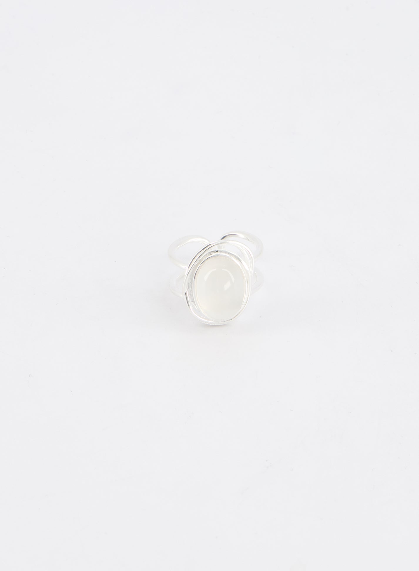 Moonstone Orbit Ring
