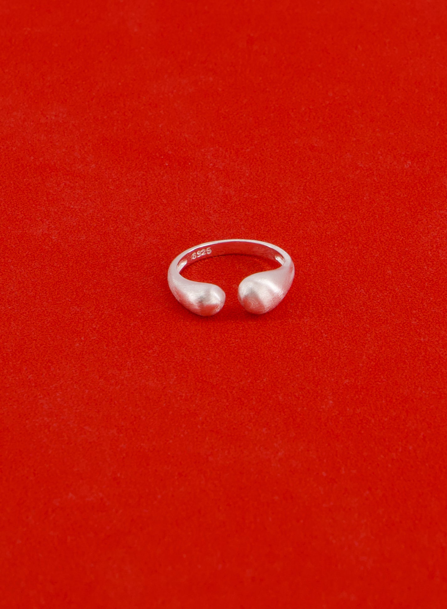 Matte Snake Coil Ring