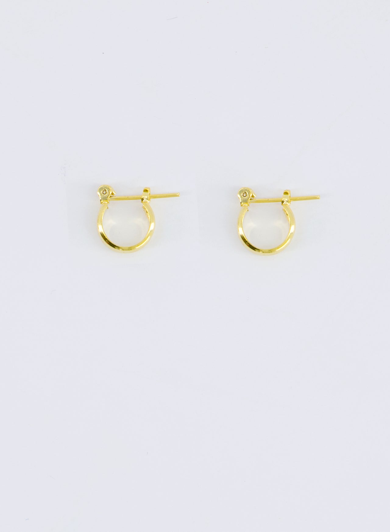 DOUBLE LINE MINI HOOPS