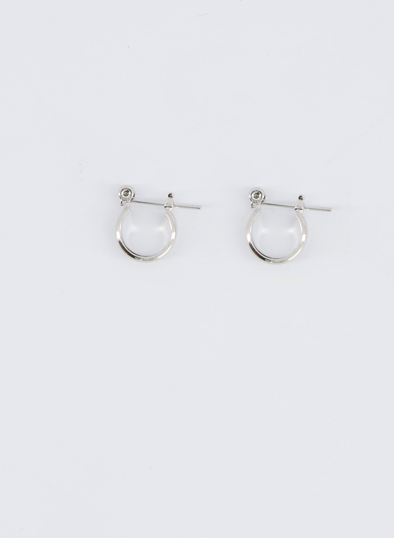 DOUBLE LINE MINI HOOPS