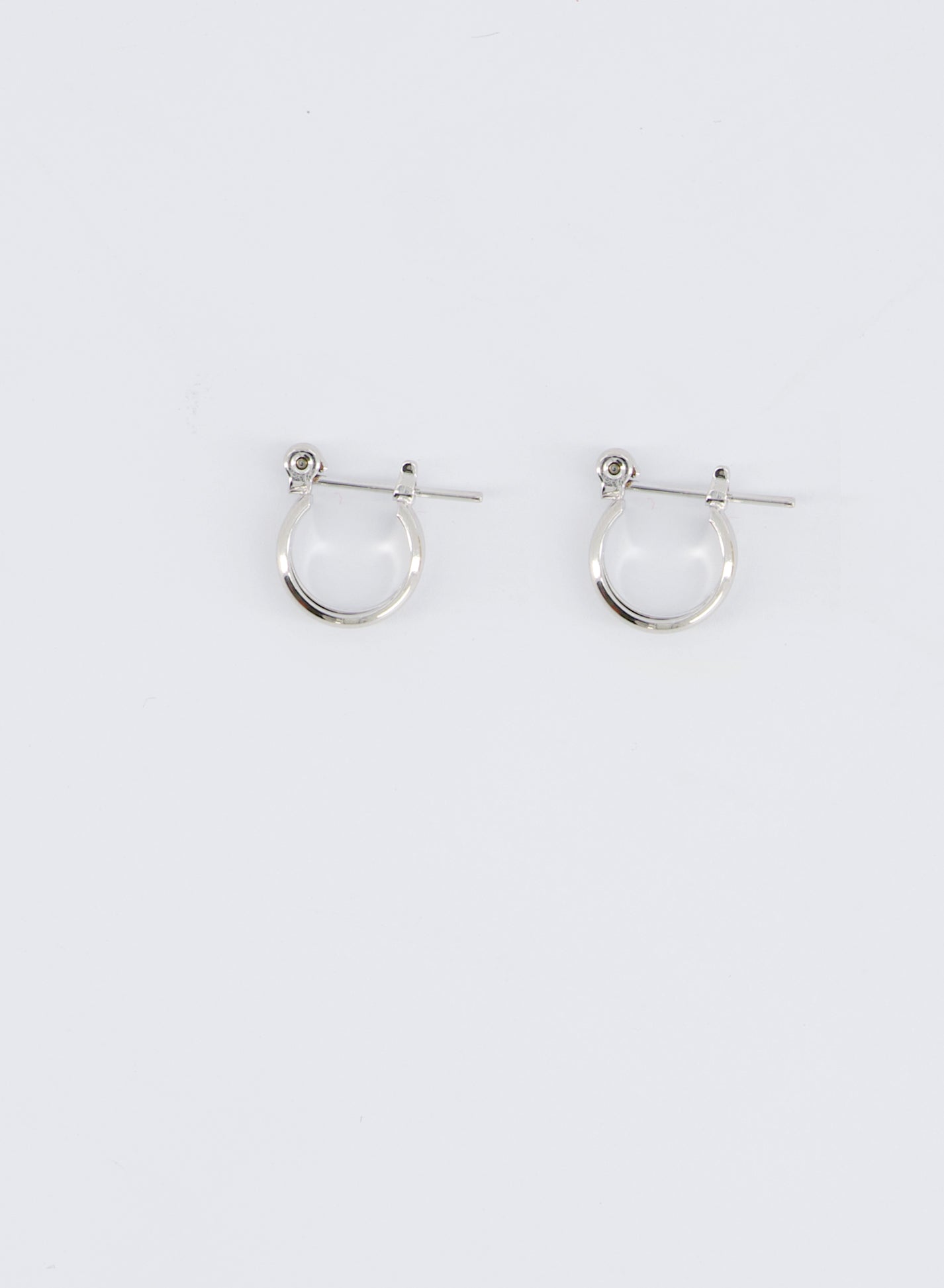 DOUBLE LINE MINI HOOPS