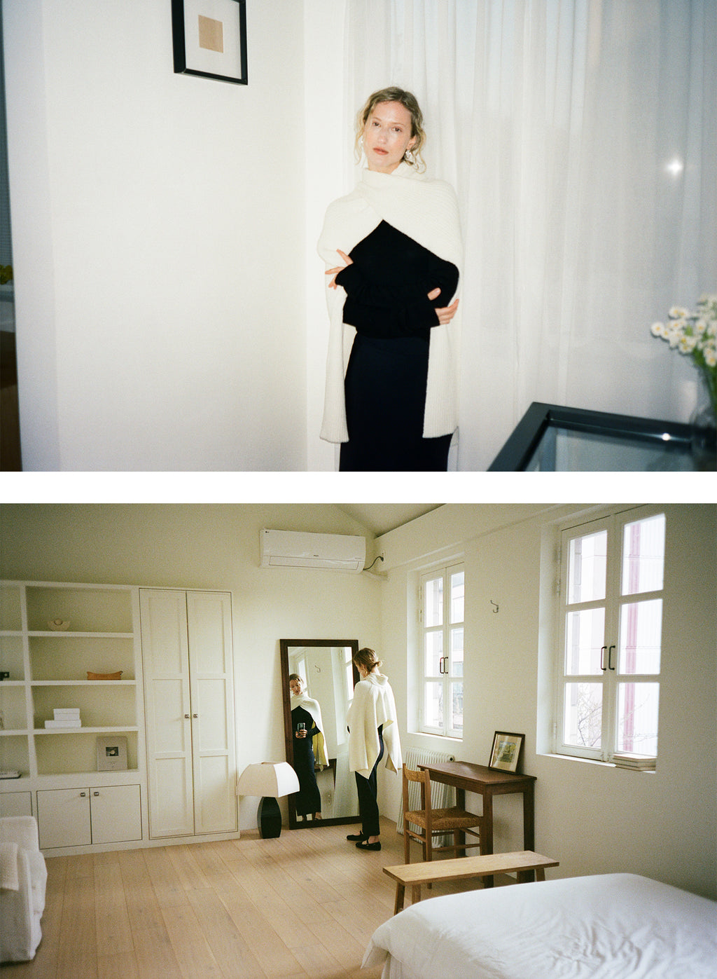 [50% OFF] Wool Blended Shawl Muffler