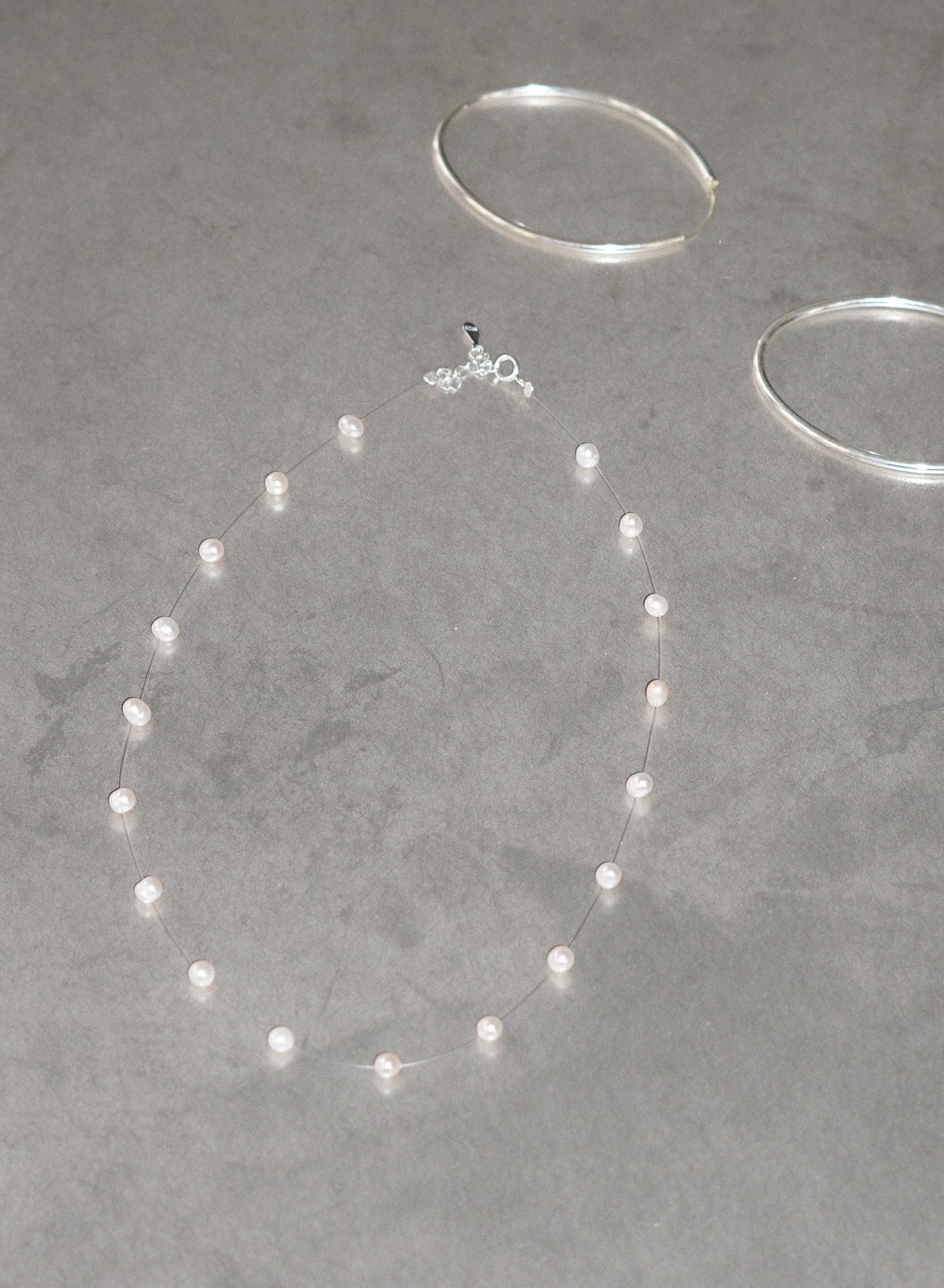 Floating Pearl Necklace