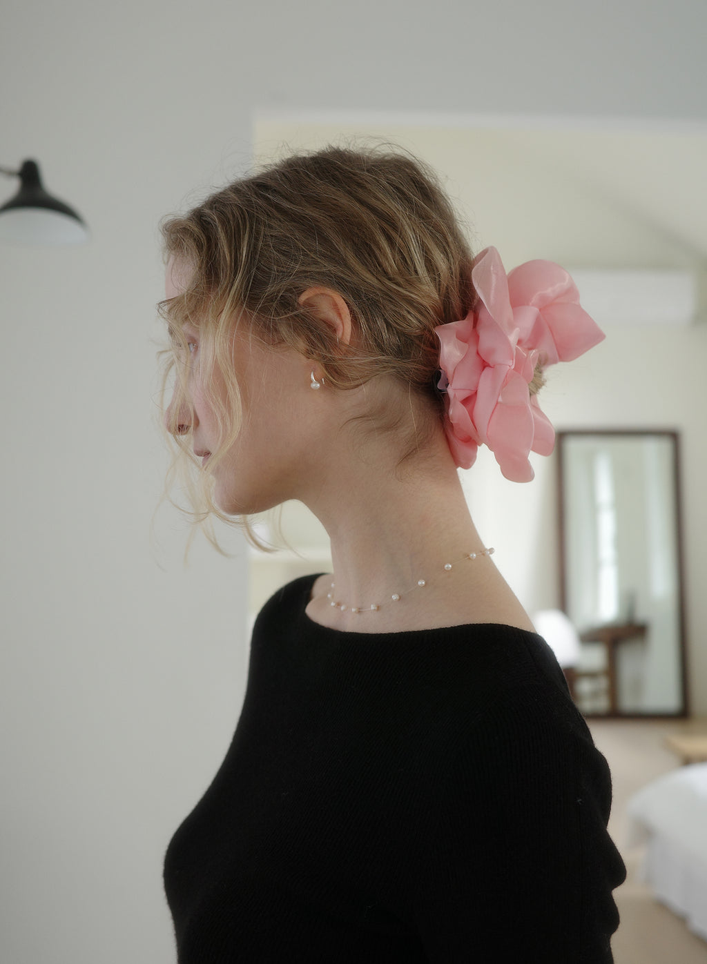 [50% OFF] Satin Volume Petal Scrunchie