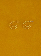 Saturn Hoops • Gold
