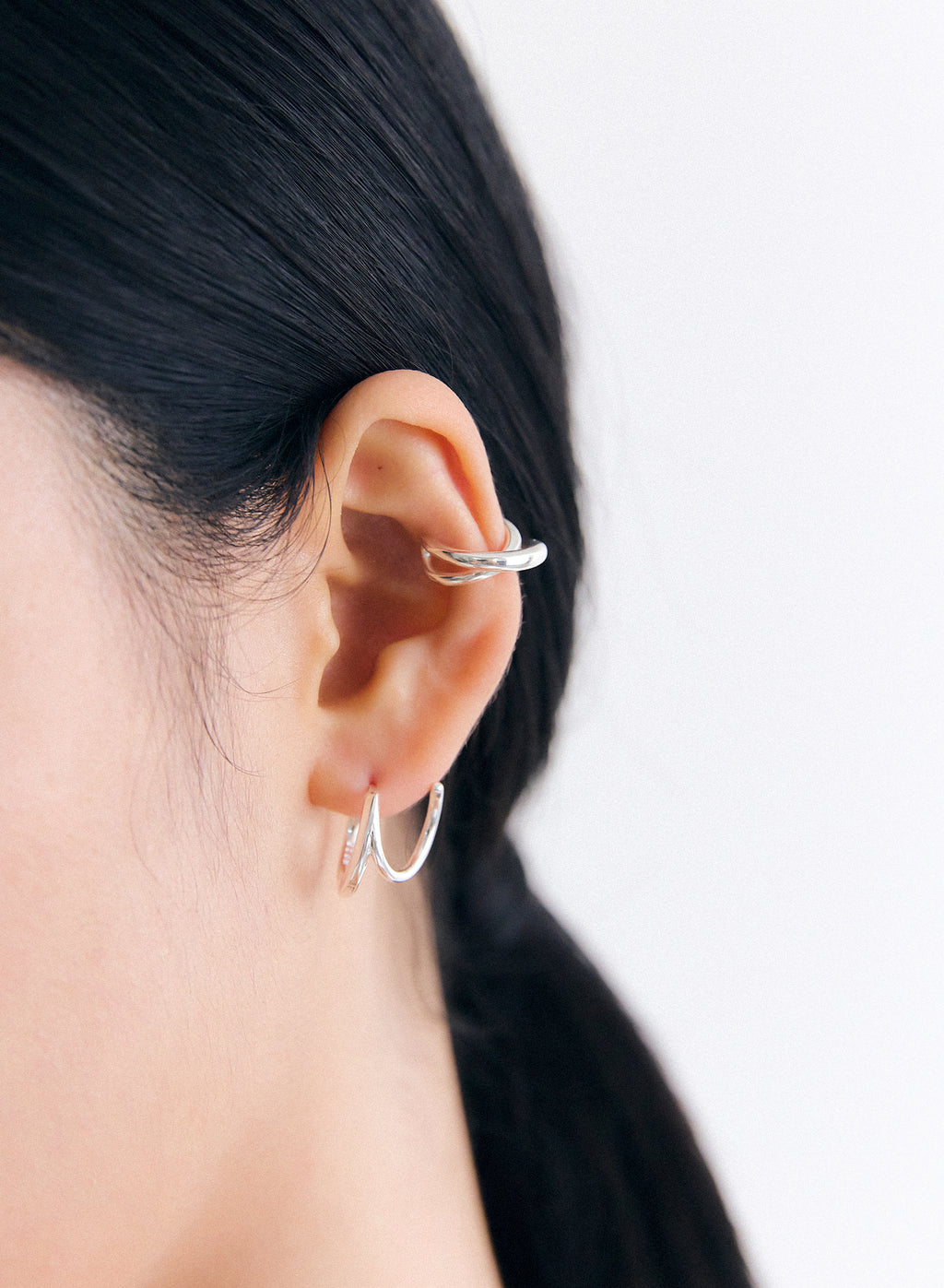 SWIRL EAR CUFF