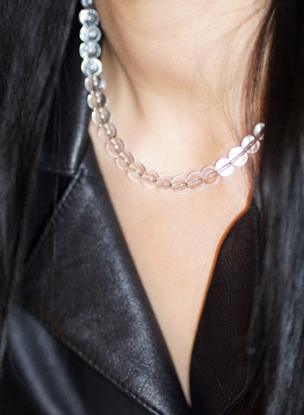 Clear Beads Necklace